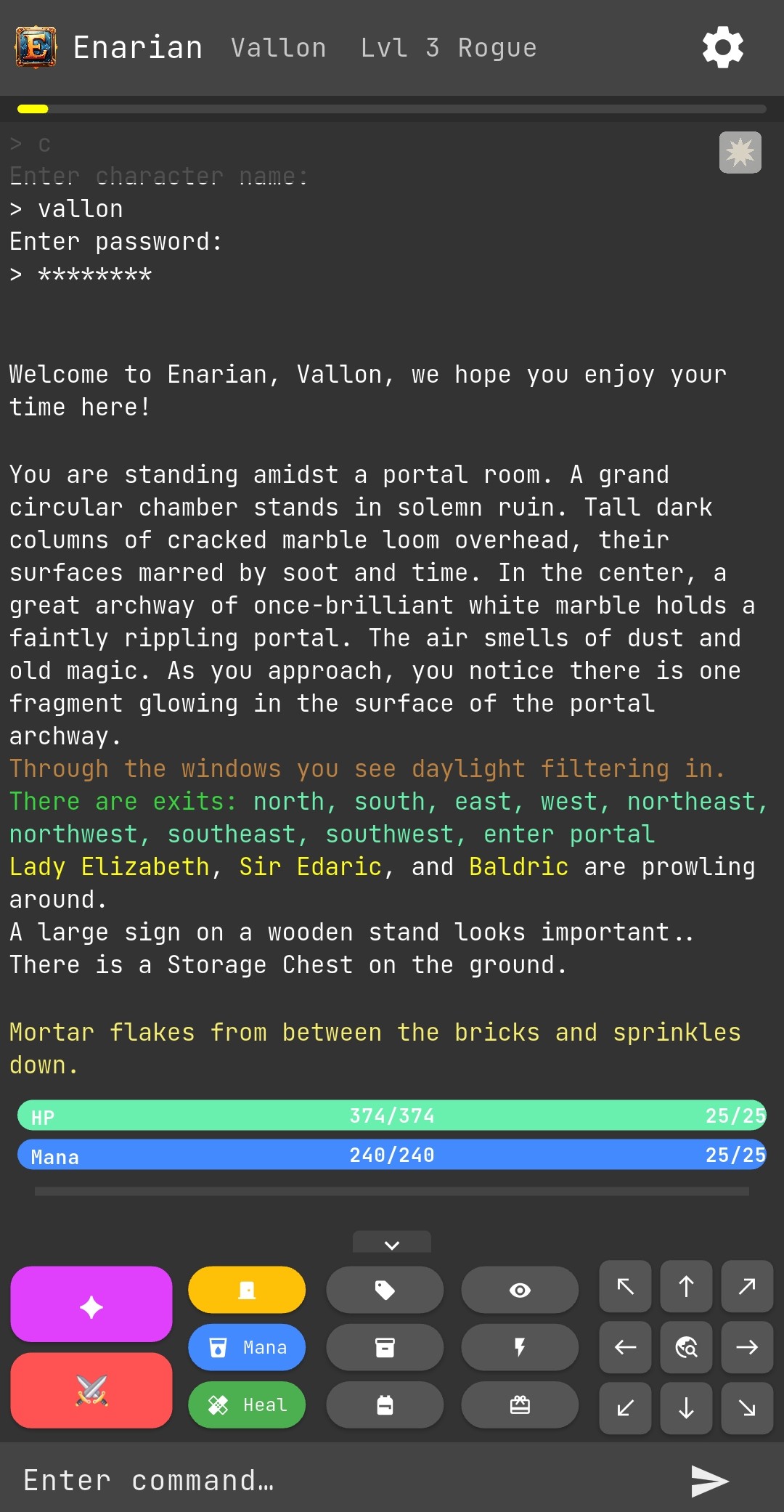 Enarian Android app screenshot